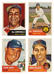 1953 Topps Partial Set (171/274) Plus 97 Duplicates