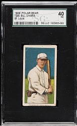 1909-1911 T206 White Border Bill O'Hara St. Louis Variation SGC VG 3