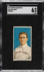 1919 T213 Coupon Cigarettes (Type 3) Hal Chase Portrait SGC EX/NM 6 - 1 of 1 - Highest Graded!