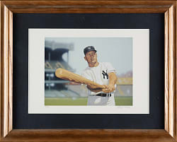 Mickey Mantle Limited-Edition Lithograph - Arthur K. Miller