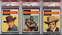 1958 Topps "TV Westerns" PSA-Graded Complete Set (71)