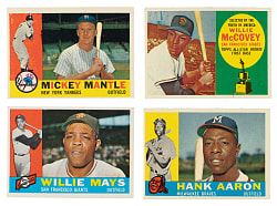 1960 Topps Near-Complete Set (546/572) Plus 783 Duplicates