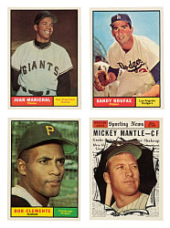 1961 Topps Near-Complete Set (586/587) Plus 122 Duplicates