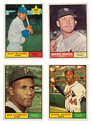 1961 Topps Near-Complete Set (477/587) Plus 525 Duplicates