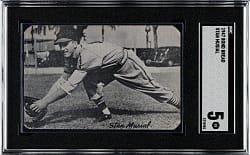 1947 W571 "Homogenized" Bond Bread Stan Musial SGC EX 5