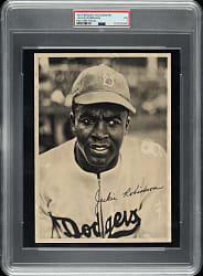1947 Brooklyn Dodgers Picture Pack Jackie Robinson Rookie PSA POOR 1