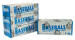 1985 Fleer Unopened Vending Box Collection (4) - BBCE - From a Sealed Case (FASC)