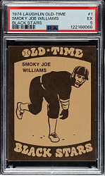 1974 Laughlin Old-Time Black Stars #1 Smoky Joe Williams PSA EX 5