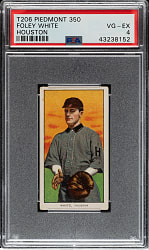 1909-1911 T206 White Border Foley White Southern Leaguer PSA VG-EX 4
