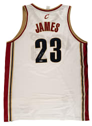 LeBron James Signed Cleveland Cavaliers Jersey - Upper Deck