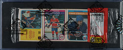 1982-1983 O-Pee-Chee Hockey Unopened Rack Pack - Wayne Gretzky and Guy Lafleur on Top - BBCE