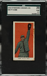 1910 E93 Standard Caramel Ty Cobb SGC FAIR 20