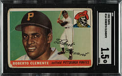 1955 Topps #164 Roberto Clemente Rookie SGC FAIR 1.5