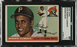 1955 Topps #164 Roberto Clemente Rookie SGC VG 40