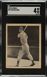 1939 R334 Play Ball #92 Ted Williams Rookie SGC VG/EX 4