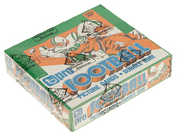 1978 Topps Football Unopened Cello Box (24 Packs) - BBCE - From a Sealed Case (FASC)