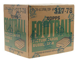 1978 Topps Factory-Sealed Wax Pack Tray Case (2 Boxes, 48 Trays) - BBCE