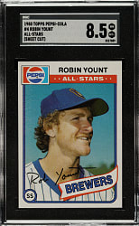 1980 Topps Pepsi-Cola All-Stars #4 Robin Yount SGC NM/MT+ 8.5