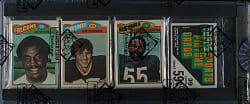 1977 Topps Football Unopened Rack Pack - BBCE