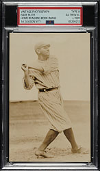 Circa 1920 Babe Ruth Photograph PSA/DNA Type III - Image Used for Home Run King Book
