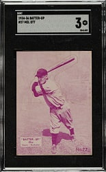 1934-1936 R318 Batter-Up #27 Mel Ott SGC VG 3