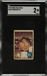1975 Menko (Malaysia) Boxing #1057 Muhammad Ali SGC GOOD 2