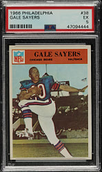 1966 Philadelphia Football #38 Gale Sayers Rookie PSA EX 5