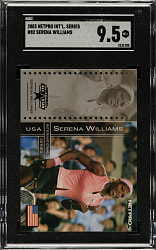 2003 Netpro Tennis International Series #82 Serena Williams SGC MINT+ 9.5