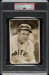 Circa 1930s Jimmie Foxx Original George Burke Photograph PSA/DNA Type I - Image Used For 1950-1956 Callahan Hall of Fame Card