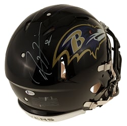 Ray Lewis Signed Baltimore Ravens Full-Size Helmet - Beckett