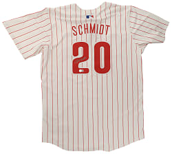 Mike Schmidt Signed Philadelphia Phillies Jersey - Beckett