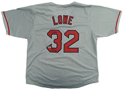 Derek Lowe Signed Boston Red Sox Jersey with "04 W.S Champs" Inscription - Beckett
