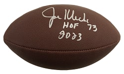 Joe Klecko Signed Football with "HOF 2023" Inscription - Beckett