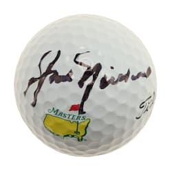 Jack Nicklaus Signed Masters Golf Ball - PSA/DNA