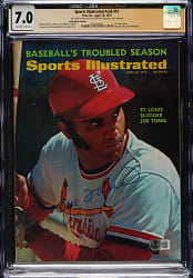 1972 Joe Torre Signed Sports Illustrated - CGC/JSA and Beckett