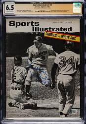 1964 Brooks Robinson Signed Sports Illustrated - CGC/JSA and Beckett