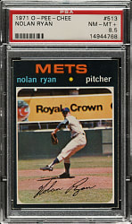 1971 O-Pee-Chee #513 Nolan Ryan PSA NM-MT+ 8.5