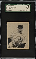 1948 Bowman #8 Phil Rizzuto SGC NM/MT+ 92