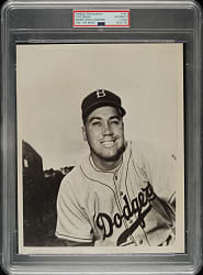 Circa 1950s Duke Snider Original Barney Stein Photograph PSA/DNA Type I - Image Used for 1954 Dan-Dee Potato Chips