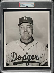 Circa 1958 Duke Snider Original Photograph PSA/DNA Type I - Image Used for 1960 Leaf