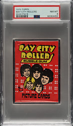 1975 Topps "Bay City Rollers" Unopened Wax Pack PSA NM-MT 8