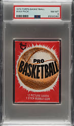 1979-1980 Topps Basketball Unopened Wax Pack PSA NM-MT 8