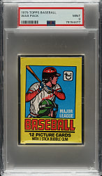 1979 Topps Unopened Wax Pack PSA MINT 9