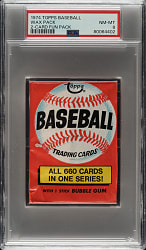 1974 Topps Unopened Wax Pack PSA NM-MT 8