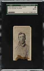 1903 E107 Breisch-Williams Eddie Plank SGC Authentic