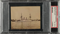 1898 N158 Duke War Photographs Boston U.S.N. PSA VG-EX 4