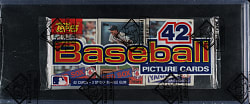 1985 Topps Unopened Rack Pack - BBCE