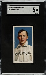 1909-1911 T206 White Border Rube Dessau SGC EX 5