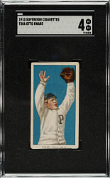 1909-1911 T206 White Border Otto Knabe SGC VG/EX 4 - Sovereign 350 Back