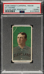 1909-1911 T206 White Border Cy Young Portrait PSA FAIR 1.5 (MK)